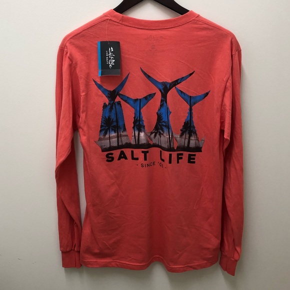 Salt Life Other - Salt Life Fish Tail Scenic Tee